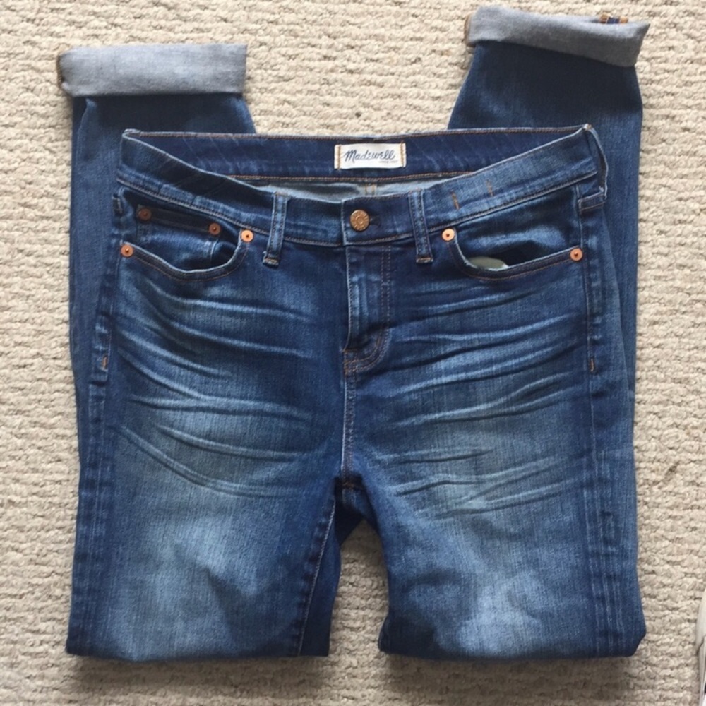 FINAL PRICE DROP Madewell Alley Straight jeans